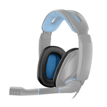 Load image into Gallery viewer, 2 PCS For Sennheiser GSP300 / GSP301 / GSP302 / GSP303 / GSP350 Earphone Cushion Cover Earmuffs Replacement Earpads without Mesh