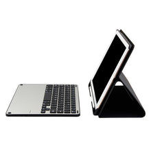 Load image into Gallery viewer, 3018 Detachable Bluetooth 3.0 Aluminum Alloy Keyboard + Imitation Cloth Texture Leather Tablet Case for iPad Air / Air 2 / iPad Pro 9.7 inch, with Sleep / Water Repellent Function