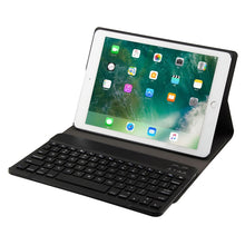 Load image into Gallery viewer, FT-1030 Bluetooth 3.0 ABS Brushed Texture Keyboard + Skin Texture Leather Tablet Case for iPad Air / Air 2 / iPad Pro 9.7 inch, with Three-gear Angle Adjustment / Magnetic / Sleep Function