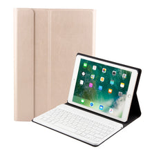 Load image into Gallery viewer, FT-1030 Bluetooth 3.0 ABS Brushed Texture Keyboard + Skin Texture Leather Tablet Case for iPad Air / Air 2 / iPad Pro 9.7 inch, with Three-gear Angle Adjustment / Magnetic / Sleep Function