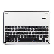 Load image into Gallery viewer, FT-1038B Detachable Bluetooth 3.0 Aluminum Alloy Keyboard + Lambskin Texture Leather Tablet Case for iPad Air / Air 2 / iPad Pro 9.7 inch, with Water Repellent / Three-gear Angle Adjustment / Magnetic / Sleep Function