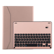 Load image into Gallery viewer, FT-1038B Detachable Bluetooth 3.0 Aluminum Alloy Keyboard + Lambskin Texture Leather Tablet Case for iPad Air / Air 2 / iPad Pro 9.7 inch, with Water Repellent / Three-gear Angle Adjustment / Magnetic / Sleep Function