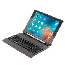 Load image into Gallery viewer, T-201 Detachable Bluetooth 3.0 Ultra-thin Keyboard + Lambskin Texture Leather Tablet Case for iPad Air / Air 2 / iPad Pro 9.7 inch, Support Multi-angle Adjustment