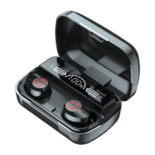 Load image into Gallery viewer, M23 Little Devil Pattern Intelligent Noise Reduction Touch Bluetooth Earphone with Three-screen Battery Display &amp; Mirror Charging Box, Support HD Call &amp; Siri
