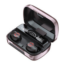 Load image into Gallery viewer, M23 Little Devil Pattern Intelligent Noise Reduction Touch Bluetooth Earphone with Three-screen Battery Display &amp; Mirror Charging Box, Support HD Call &amp; Siri