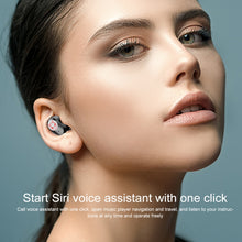 Load image into Gallery viewer, M23 Little Devil Pattern Intelligent Noise Reduction Touch Bluetooth Earphone with Three-screen Battery Display &amp; Mirror Charging Box, Support HD Call &amp; Siri