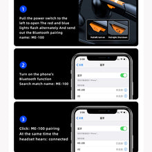 Load image into Gallery viewer, ME-100 TWS Business Rotating Universal True Stereo 5.0 Version Hanging Ear In-Ear Bluetooth Headset