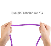 Load image into Gallery viewer, 2m Woven Style Metal Head 84 Cores 8 Pin to USB 2.0 Data / Charger Cable