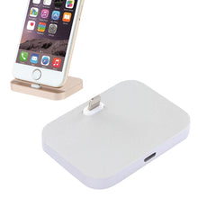 Load image into Gallery viewer, 8 Pin Stouch Aluminum Desktop Station Dock Charger for iPhone