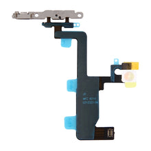 Load image into Gallery viewer, Power Button &amp; Flashlight Flex Cable with Brackets for iPhone 6