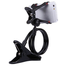 Load image into Gallery viewer, Universal Multifunctional Flexible Long Arm Lazy Bracket Desktop Headboard Bedside Car Phone Holder Stand Tablet Mount, Tablet Mount Black