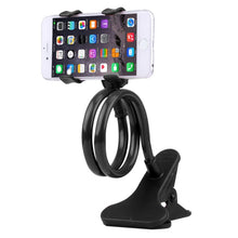 Load image into Gallery viewer, Universal Multifunctional Flexible Long Arm Lazy Bracket Desktop Headboard Bedside Car Phone Holder Stand Tablet Mount, Tablet Mount Black