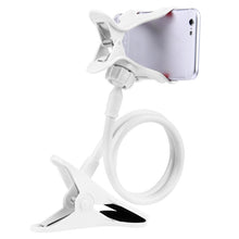 Load image into Gallery viewer, Universal Multifunctional Flexible Long Arm Lazy Bracket Desktop Headboard Bedside Car Phone Holder Stand Tablet Mount, Tablet Mount White, Tablet Mount Black