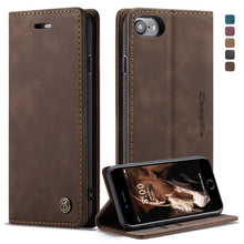 Load image into Gallery viewer, CaseMe-013 Multifunctional Retro Frosted Horizontal Flip Leather Case for iPhone 6 / 6s, with Card Slot &amp; Holder &amp; Wallet