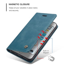 Load image into Gallery viewer, CaseMe-013 Multifunctional Retro Frosted Horizontal Flip Leather Case for iPhone 6 / 6s, with Card Slot &amp; Holder &amp; Wallet, For iPhone 6 / 6s