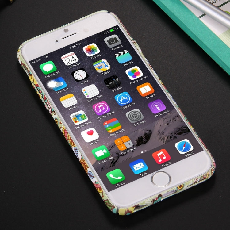 For iPhone 6 & 6s National Style Pattern PC Protective Case