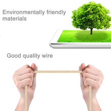 Load image into Gallery viewer, 1m Woven Style Metal Head 58 Cores 8 Pin to USB 2.0 Data / Charger Cable