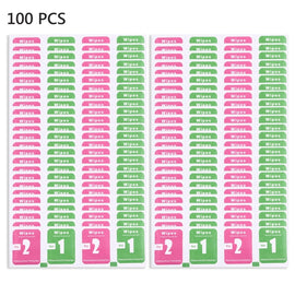 100pcs Dry-Wet Wipes Screen Protectors Accessories Alcohol for Pad Mobile Phone Watch Screen Cleaning Cloth, Size: 3 x 4cm / Piece