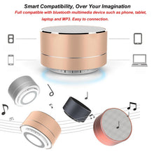 Load image into Gallery viewer, A10 Mini Portable Bluetooth Speaker Built-in MIC &amp; LED, Support Hands-free Calls &amp; TF Card