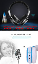 Load image into Gallery viewer, Zealot B19 Folding Headband Bluetooth Stereo Music Headset with Display for iPhone, Galaxy, Huawei, Xiaomi, LG, HTC and Other Smart Phones