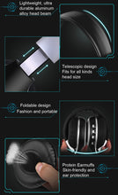 Load image into Gallery viewer, Zealot B19 Folding Headband Bluetooth Stereo Music Headset with Display for iPhone, Galaxy, Huawei, Xiaomi, LG, HTC and Other Smart Phones