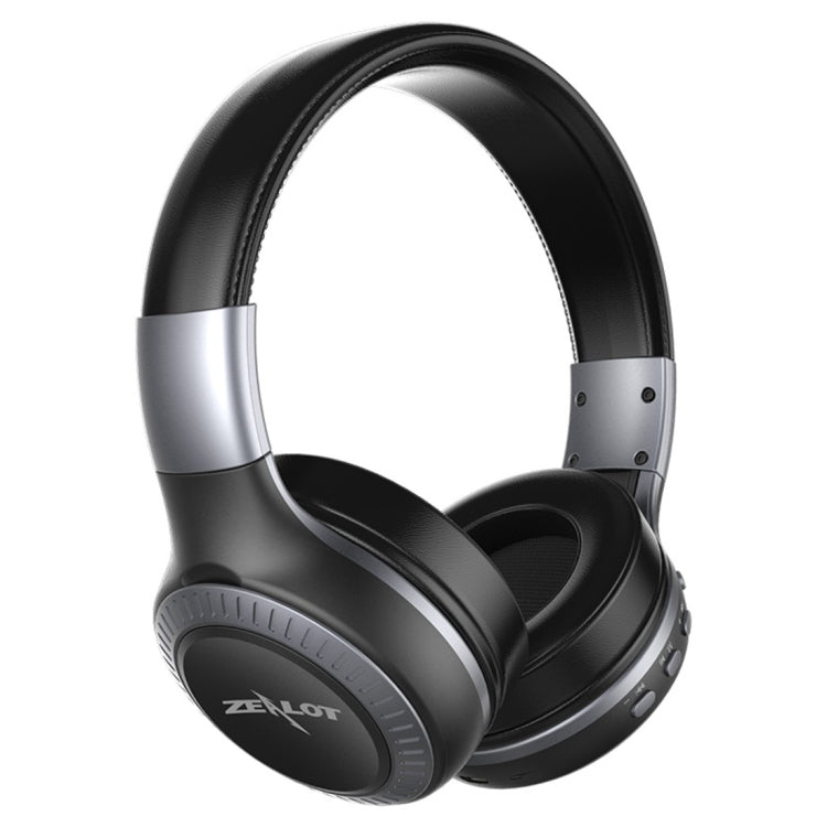 Zealot B19 Folding Headband Bluetooth Stereo Music Headset with Display for iPhone, Galaxy, Huawei, Xiaomi, LG, HTC and Other Smart Phones