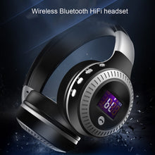 Load image into Gallery viewer, Zealot B19 Folding Headband Bluetooth Stereo Music Headset with Display for iPhone, Galaxy, Huawei, Xiaomi, LG, HTC and Other Smart Phones