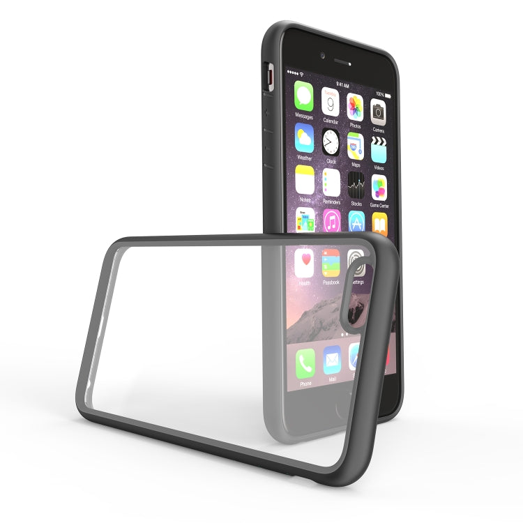 Two-color Frame Acrylic PC Case for iPhone 6