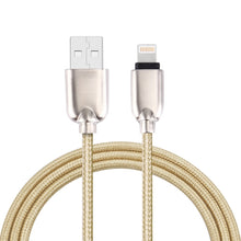 Load image into Gallery viewer, 1m Woven 108 Copper Cores 8 Pin to USB Data Sync Charging Cable for iPhone, iPad