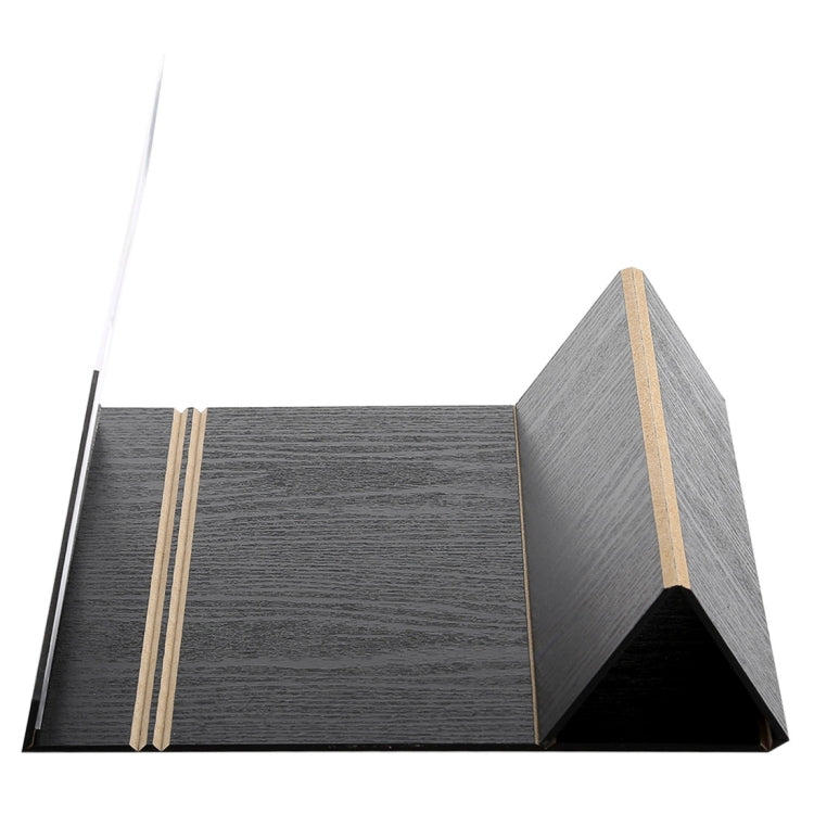 12.0 inch Universal Foldable Portable Wood + Organic Glass Eyeshield 3D Video Mobile Phone Screen Magnifier Bracket Enlarge with Holder for All Smartphones, Size: 260*190*8mm