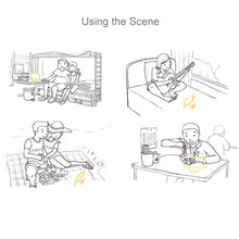 Load image into Gallery viewer, 12.0 inch Universal Foldable Portable Wood + Organic Glass Eyeshield 3D Video Mobile Phone Screen Magnifier Bracket Enlarge with Holder for All Smartphones, Size: 260*190*8mm