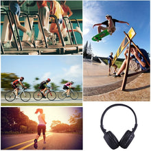 Load image into Gallery viewer, BS-N65 Headband Folding Stereo HiFi Wireless Headphone Headset with LCD Screen &amp; TF Card Slot &amp; LED Indicator Light &amp; FM Function
