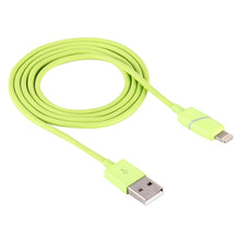 Load image into Gallery viewer, 1m Circular Bobbin Gift Box Style 8 Pin to USB Data Sync Cable with Indicator for iPhone, iPad