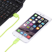 Load image into Gallery viewer, 1m Circular Bobbin Gift Box Style 8 Pin to USB Data Sync Cable with Indicator for iPhone, iPad