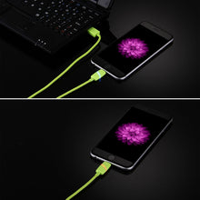 Load image into Gallery viewer, 1m Circular Bobbin Gift Box Style 8 Pin to USB Data Sync Cable with Indicator for iPhone, iPad