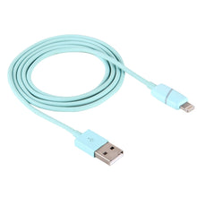 Load image into Gallery viewer, 1m Circular Bobbin Gift Box Style 8 Pin to USB Data Sync Cable with Indicator for iPhone, iPad