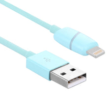 Load image into Gallery viewer, 1m Circular Bobbin Gift Box Style 8 Pin to USB Data Sync Cable with Indicator for iPhone, iPad