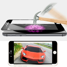 Load image into Gallery viewer, 0.26mm 9H Surface Hardness 3D Explosion-proof Tempered Glass Screen Film for iPhone 6 Plus &amp; 6s Plus