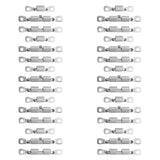 10 Sets for iPhone 6s Plus Rear Housing Side SIM Card Tray Ejection Spring Kit