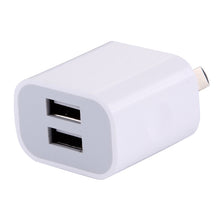 Load image into Gallery viewer, 5V 2A High Compatibility 2 USB Ports Charger, AU Plug