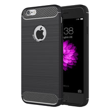 Load image into Gallery viewer, For iPhone 6 Plus &amp; 6s Plus Brushed Texture Fiber TPU Rugged Armor Protective Case