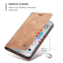Load image into Gallery viewer, CaseMe-013 Multifunctional Retro Frosted Horizontal Flip Leather Case for iPhone 6 Plus / 6s Plus, with Card Slot &amp; Holder &amp; Wallet