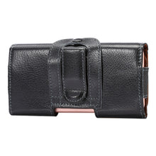 Load image into Gallery viewer, 5.7 inch Litchi Texture Vertical Flip Thwartwise Genuine Leather Case / Waist Bag with Rotatable Back Splint for iPhone 7 &amp; 6s Plus &amp; 6 Plus, Galaxy Note 8 &amp; Galaxy S6 Edge+ &amp; A9 &amp; A8, Huawei Mate 8 &amp; Mate7, etc