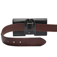 Load image into Gallery viewer, 5.7 inch Litchi Texture Vertical Flip Thwartwise Genuine Leather Case / Waist Bag with Rotatable Back Splint for iPhone 7 &amp; 6s Plus &amp; 6 Plus, Galaxy Note 8 &amp; Galaxy S6 Edge+ &amp; A9 &amp; A8, Huawei Mate 8 &amp; Mate7, etc