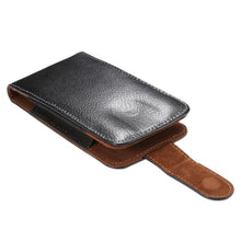 Load image into Gallery viewer, 5.7 inch Litchi Texture Vertical Flip Upright Genuine Leather Case / Waist Bag with Rotatable Back Splint for iPhone 7 &amp; 6s Plus &amp; 6 Plus, Galaxy Note 5 &amp; Note 4 &amp; S6 Edge+ &amp; A9 &amp; A8, etc
