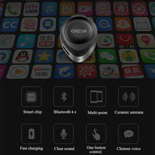 Load image into Gallery viewer, QCY J11 Universal Driving Wireless Bluetooth 4.1 Earphone with Mic for Smart Phones or Other Bluetooth Devices, Effective Bluetooth Distance: 10M