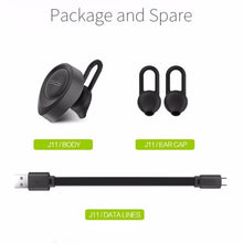 Load image into Gallery viewer, QCY J11 Universal Driving Wireless Bluetooth 4.1 Earphone with Mic for Smart Phones or Other Bluetooth Devices, Effective Bluetooth Distance: 10M
