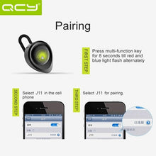 Load image into Gallery viewer, QCY J11 Universal Driving Wireless Bluetooth 4.1 Earphone with Mic for Smart Phones or Other Bluetooth Devices, Effective Bluetooth Distance: 10M