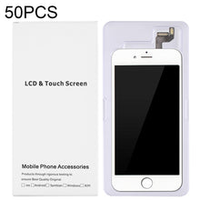 Load image into Gallery viewer, 50 PCS Cardboard Packaging White Box for iPhone 6s Plus &amp; 6 Plus LCD Screen