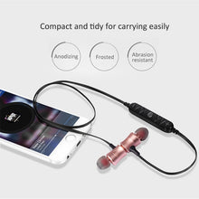 Load image into Gallery viewer, AWEI A921BL Wireless Sport Magnetic Bluetooth Earphone with Wire Control + Mic